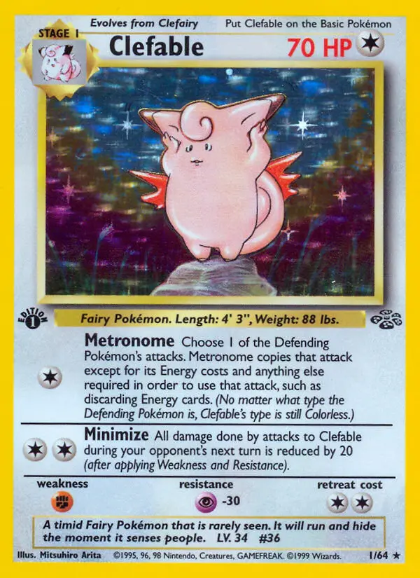 Card image of Clefable