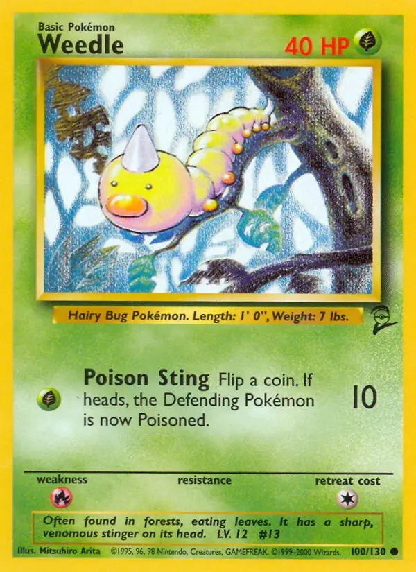 Card image of Weedle