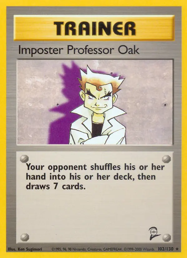 Card image of Impostor Professor Oak