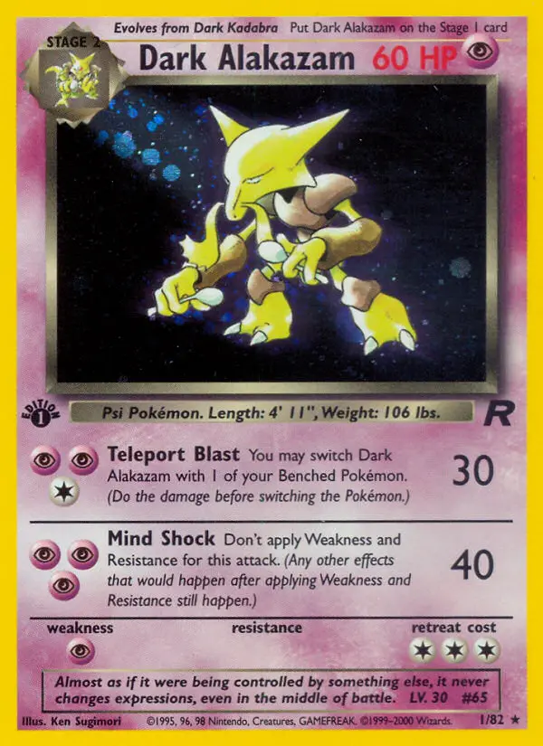 Card image of Dark Alakazam