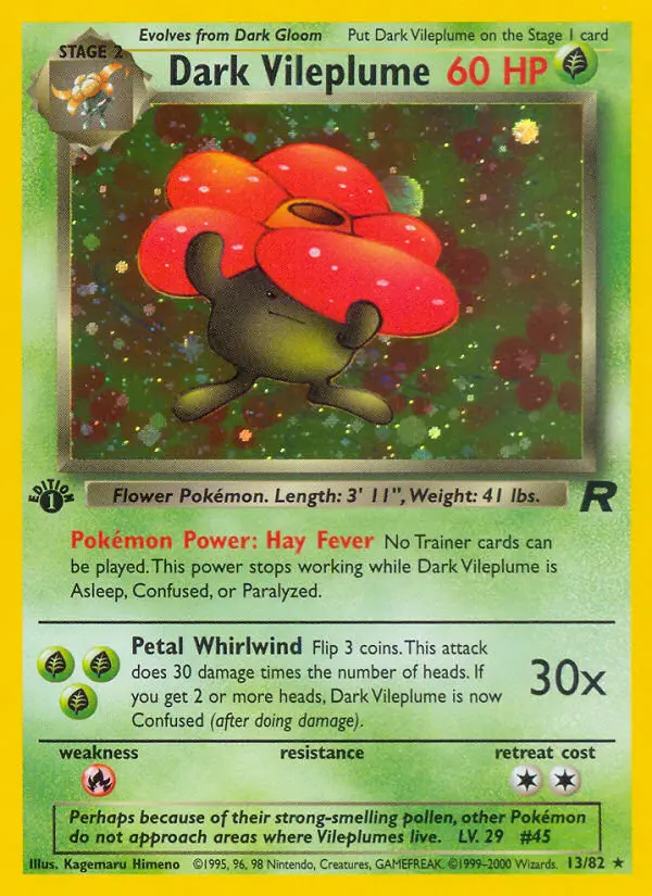 Card image of Dark Vileplume