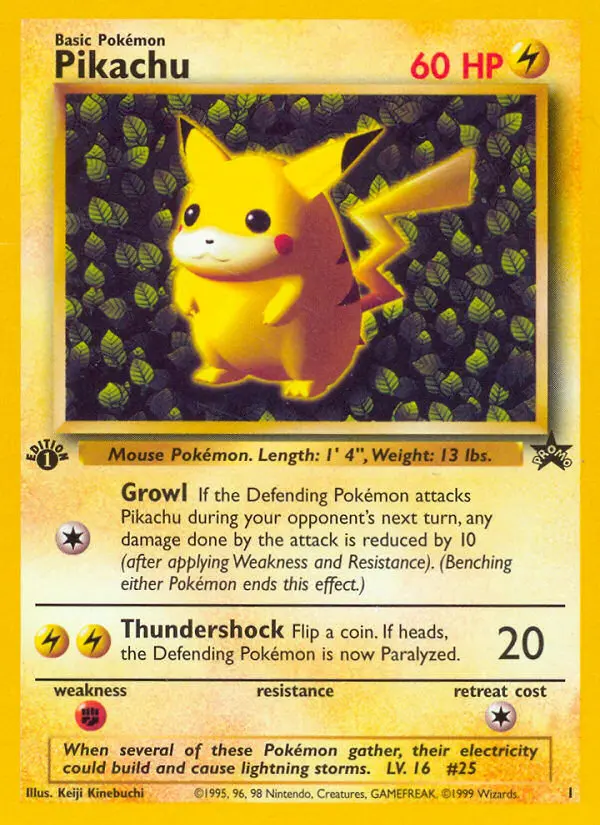 Card image of Pikachu