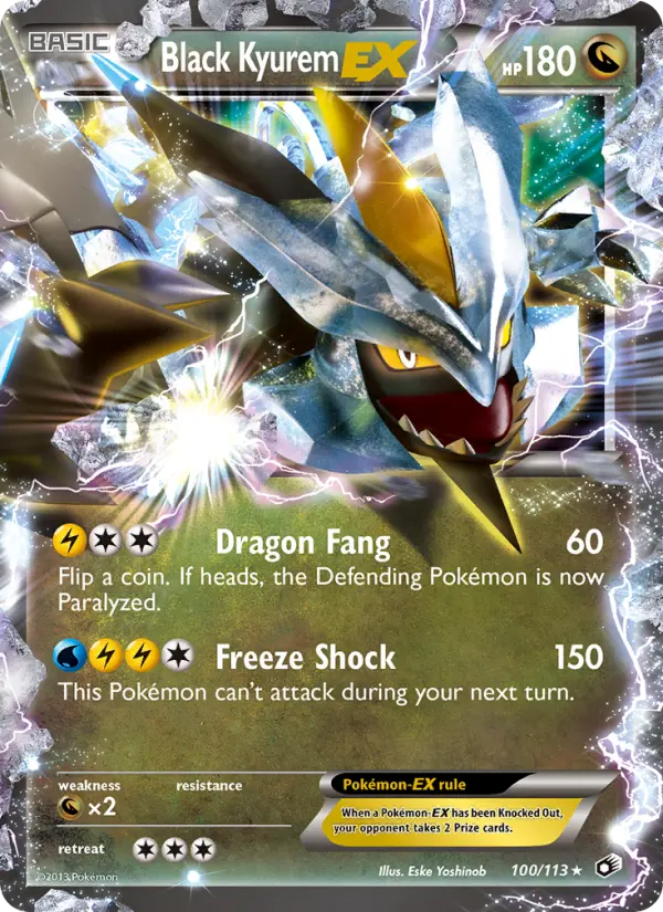 Card image of Black Kyurem-EX