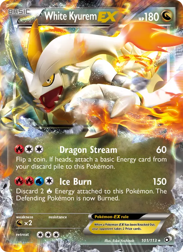 Card image of White Kyurem-EX