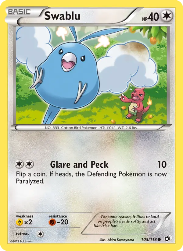 Card image of Swablu