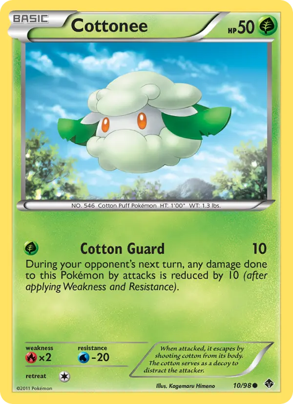 Card image of Cottonee