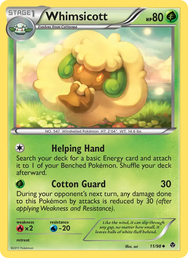 Card image of Whimsicott