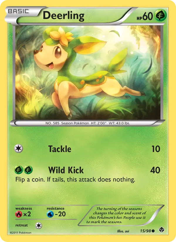 Card image of Deerling