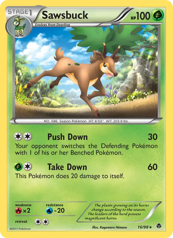 Card image of Sawsbuck