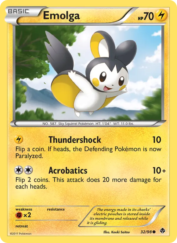 Card image of Emolga