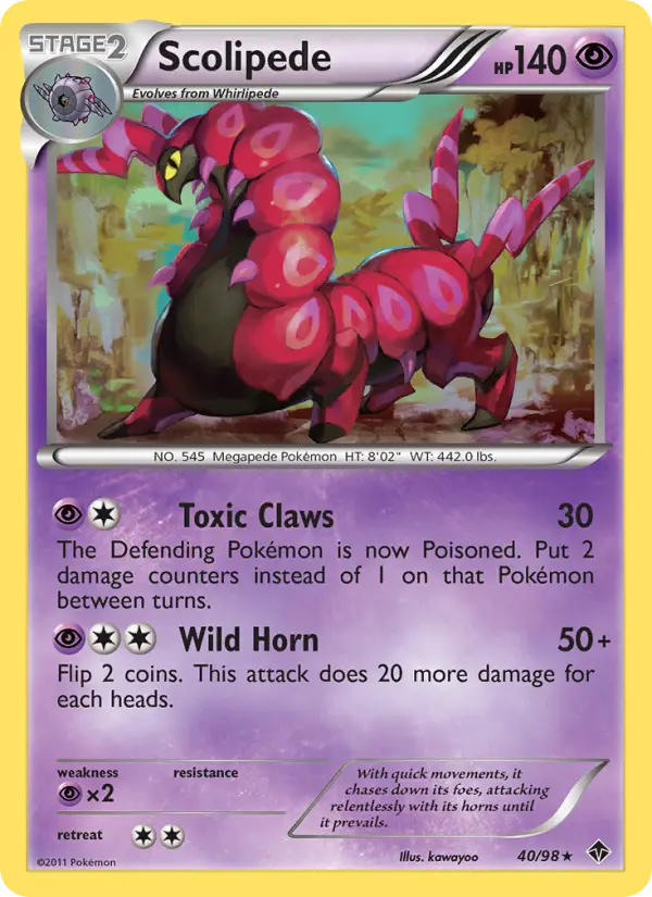 Card image of Scolipede