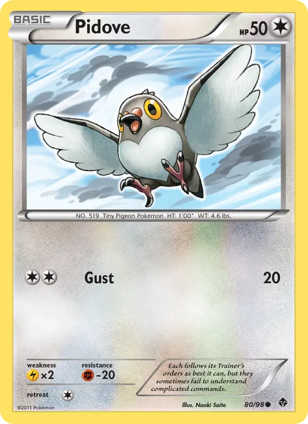 Card image of Pidove