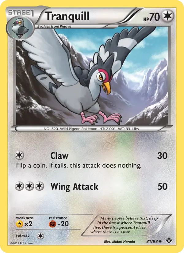 Card image of Tranquill