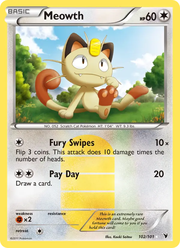 Card image of Meowth