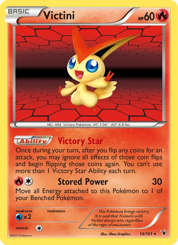 Card image of Victini