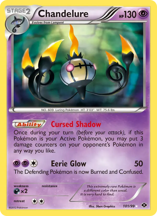 Card image of Chandelure