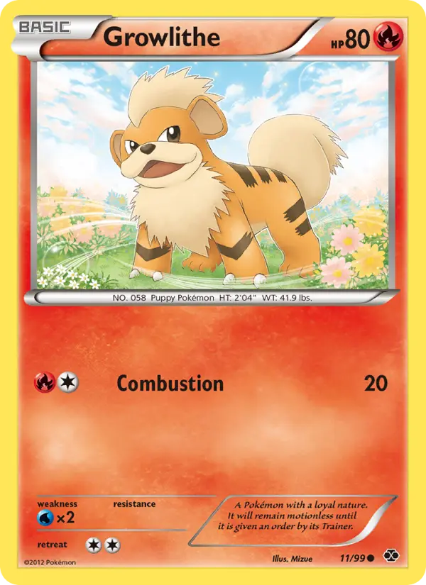 Card image of Growlithe