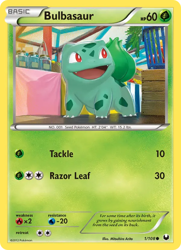 Card image of Bulbasaur