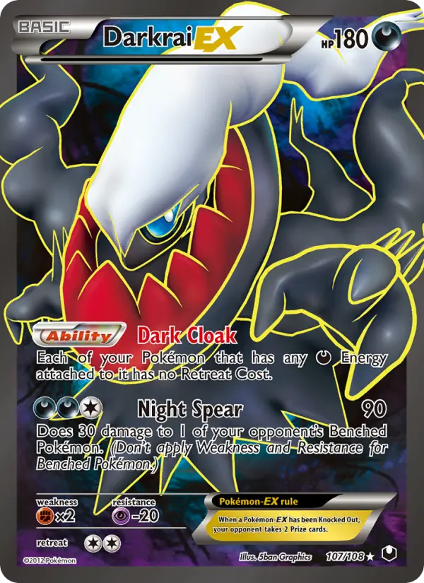 Card image of Darkrai-EX