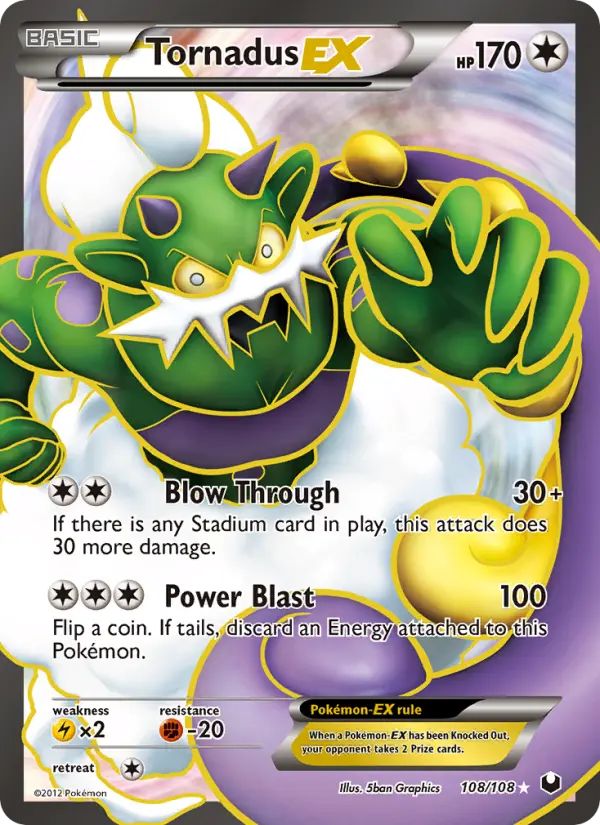 Card image of Tornadus-EX