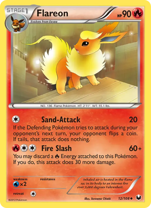 Card image of Flareon