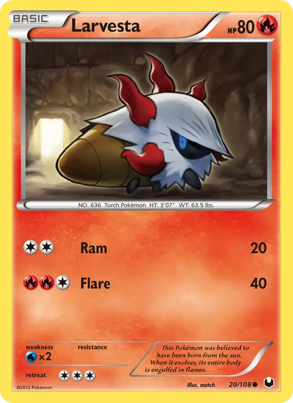 Card image of Larvesta