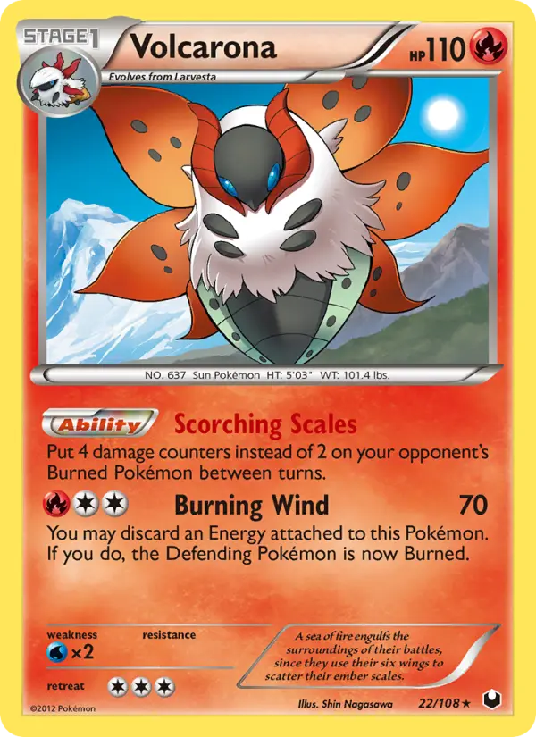 Card image of Volcarona
