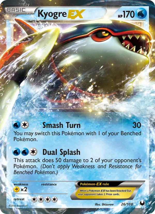 Card image of Kyogre-EX