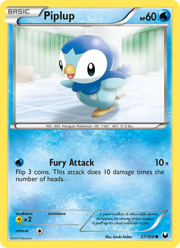 Card image of Piplup