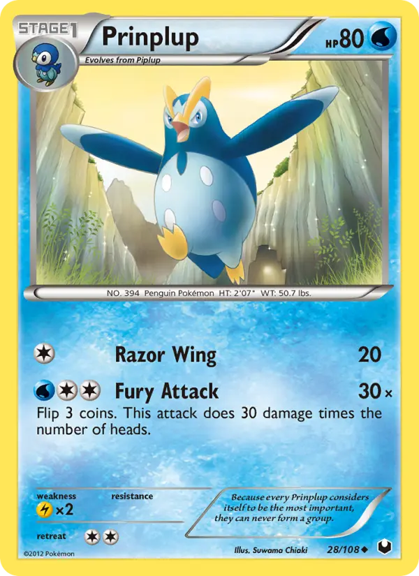 Card image of Prinplup