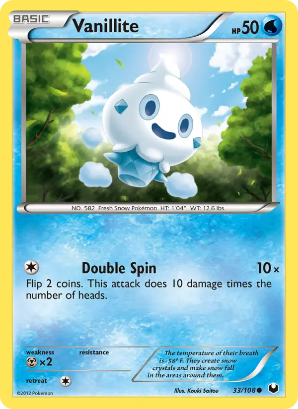 Card image of Vanillite
