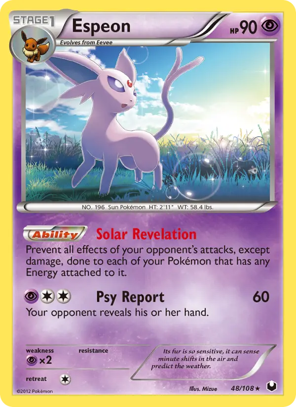Card image of Espeon