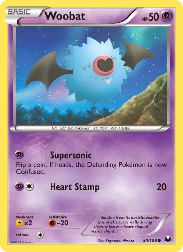 Card image of Woobat