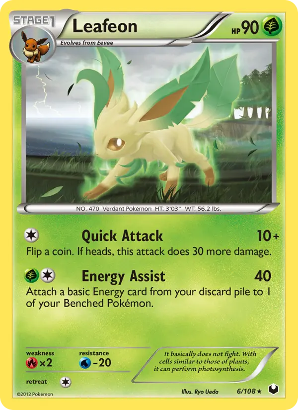 Card image of Leafeon