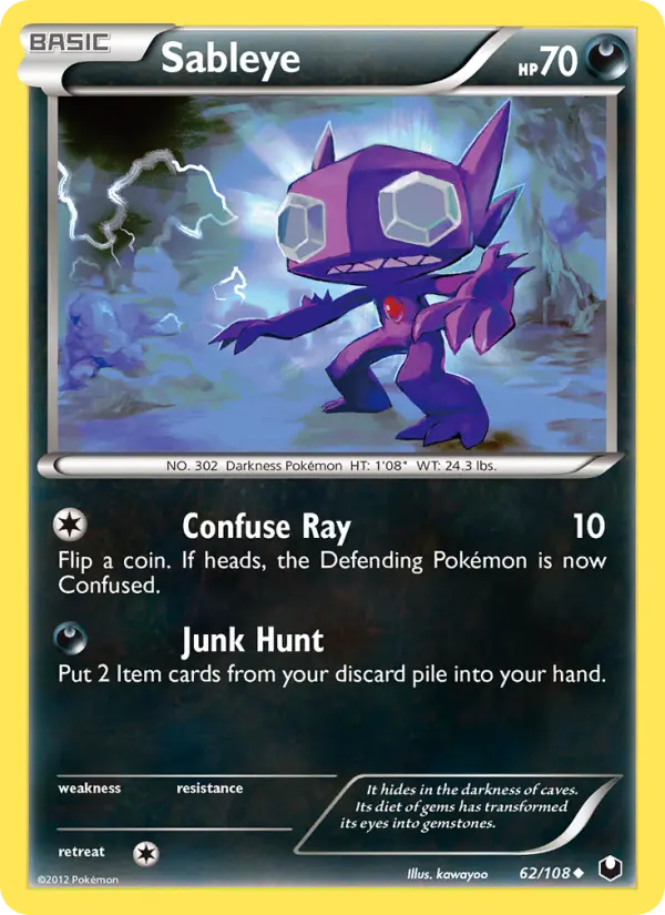 Card image of Sableye