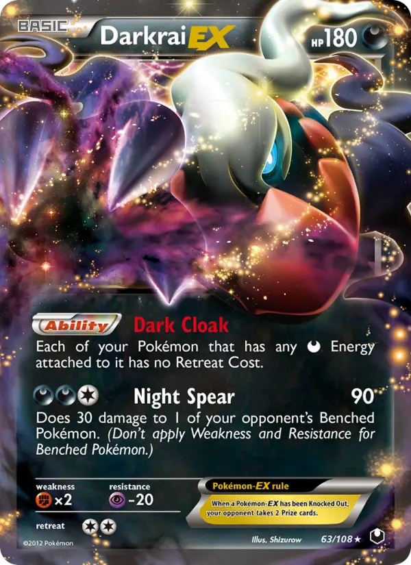 Card image of Darkrai-EX