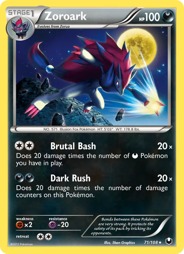 Card image of Zoroark