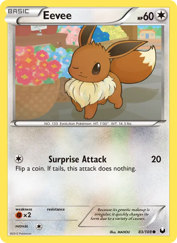 Card image of Eevee