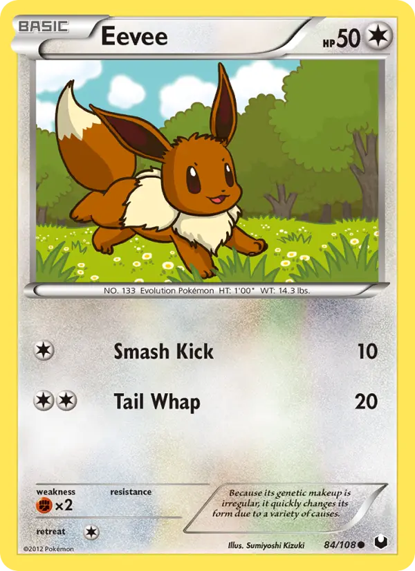 Card image of Eevee