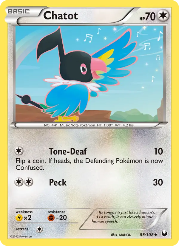 Card image of Chatot