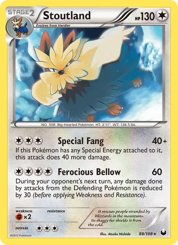 Card image of Stoutland