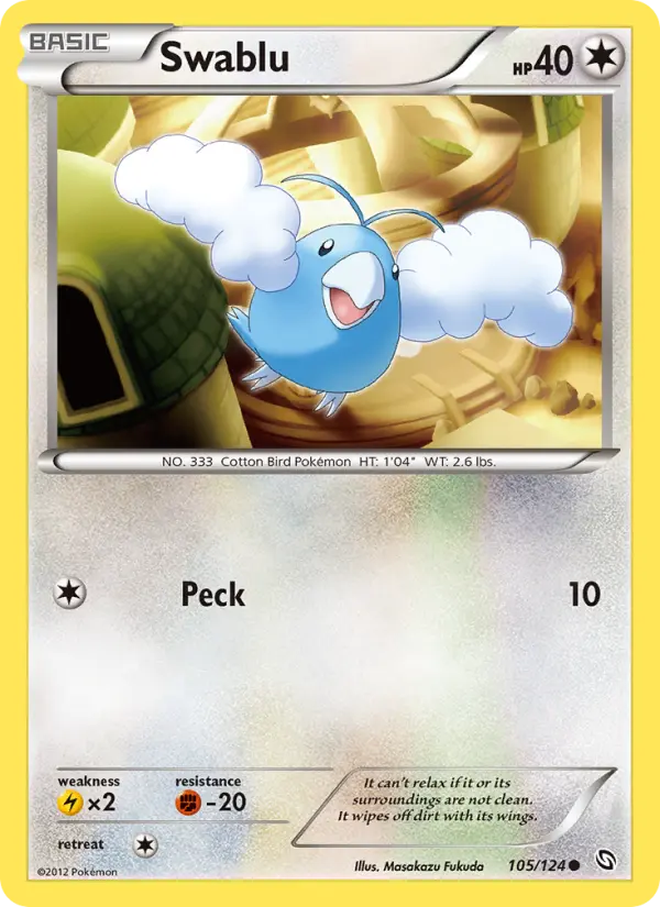 Card image of Swablu