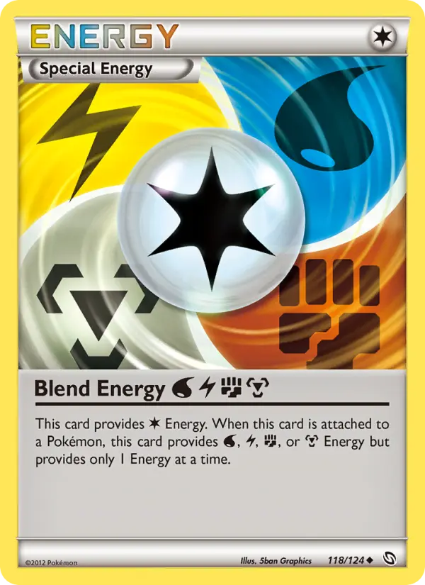 Card image of Blend Energy Water Lightning Fighting Metal