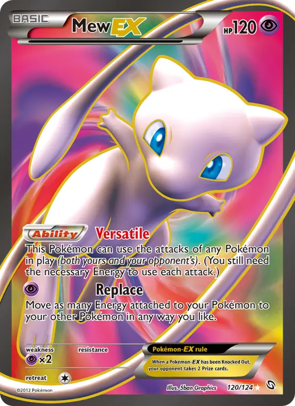 Card image of Mew-EX
