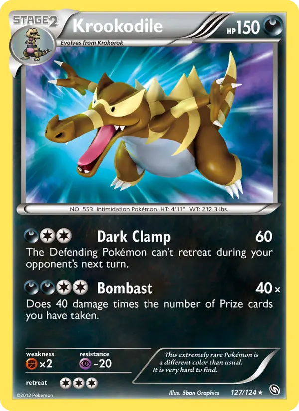 Card image of Krookodile