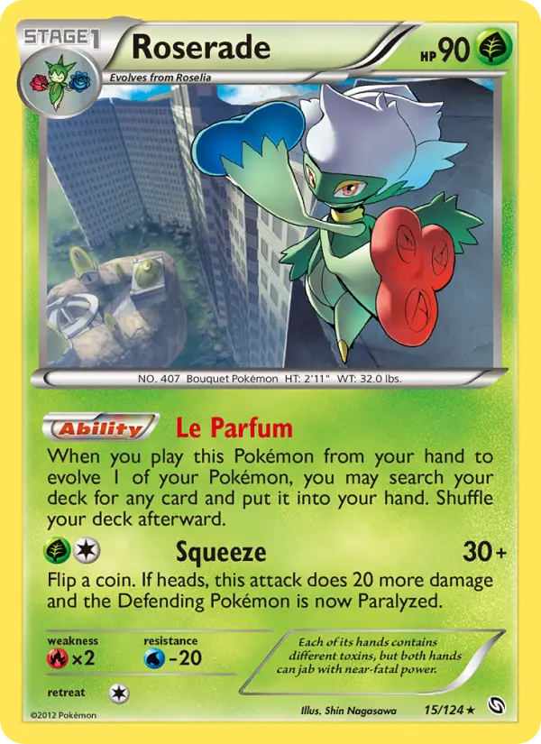 Card image of Roserade