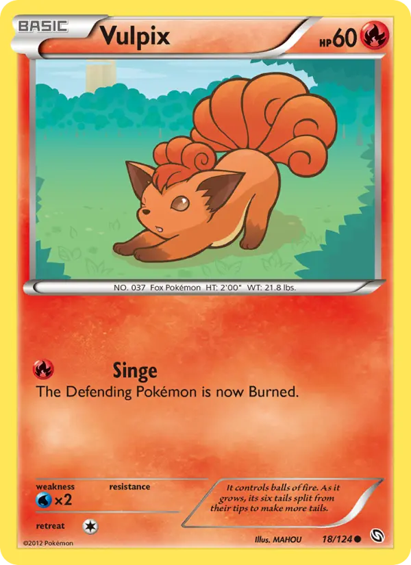 Card image of Vulpix