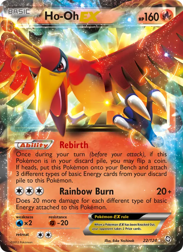Card image of Ho-Oh-EX