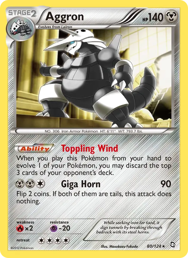 Card image of Aggron