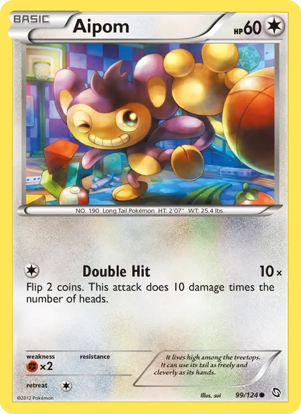 Card image of Aipom